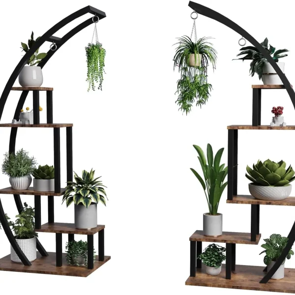 Crescent Moon Plant Stand