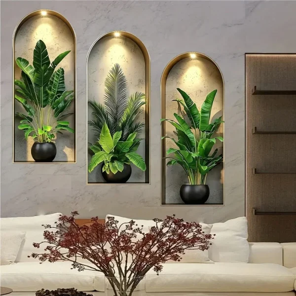 3DRrealistic Botanical Wall Art